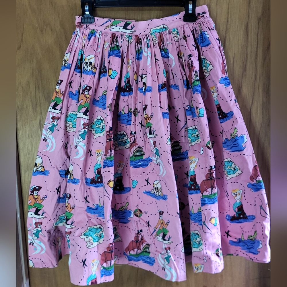 Pinup Couture Pirate Skirt
